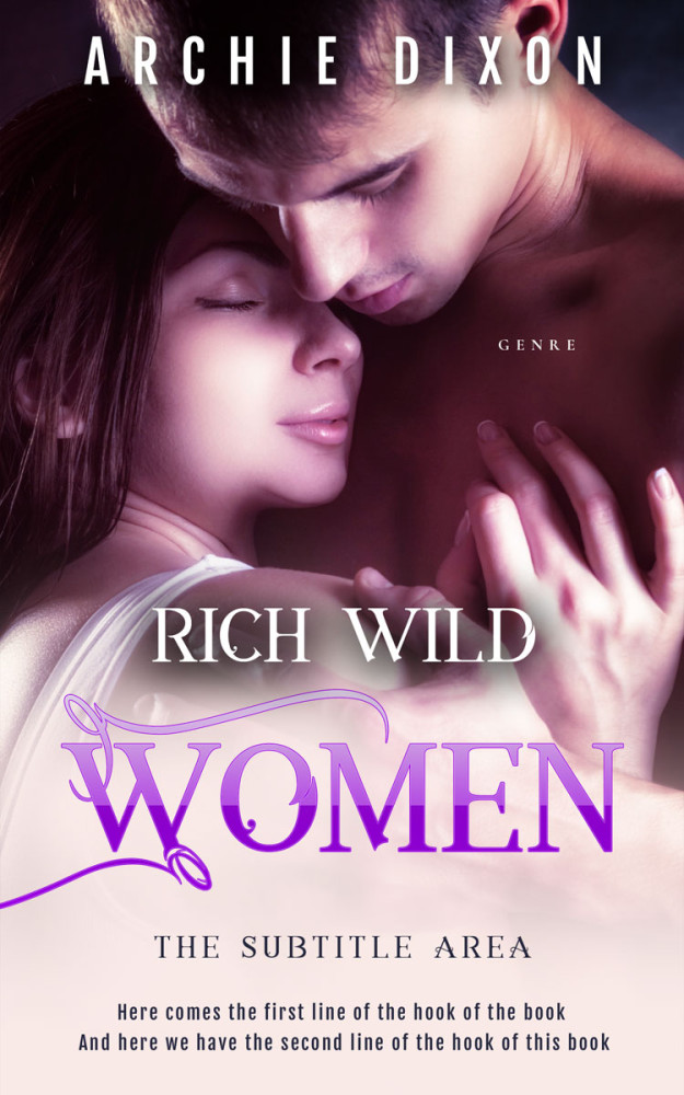 Front view of Tamarind #10013 - Premade Erotica Book Cover