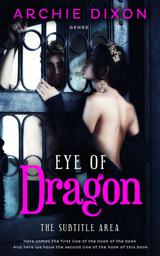 Front view of Light Orchid #10023 - Premade Erotica Book Cover