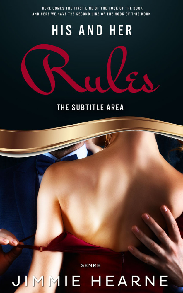 Front view of Thunder #10043 - Premade Erotica Book Cover