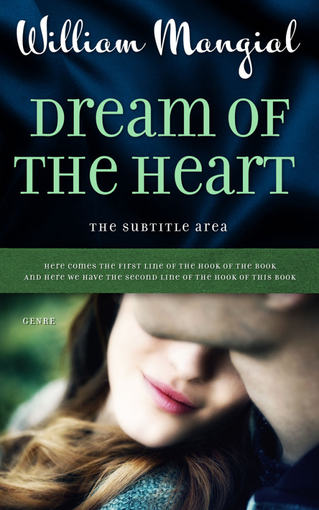 Front view of Eagle #10069 - Premade Romance Book Cover