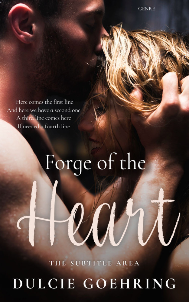 Front view of Akaroa #10101 - Premade Erotica Book Cover