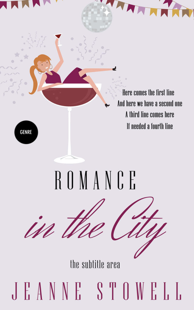 Front view of Mischka #10165 - Premade Teen & Young Adult Book Cover