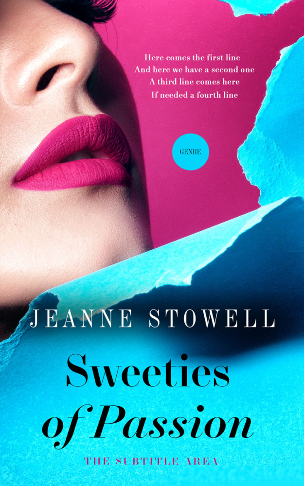 Front view of Bright Turquoise #10169 - Premade Romance Book Cover