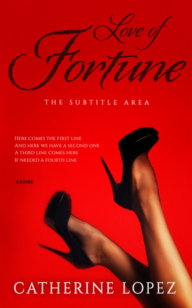 Front view of Monza #10223 - Premade Erotica Book Cover