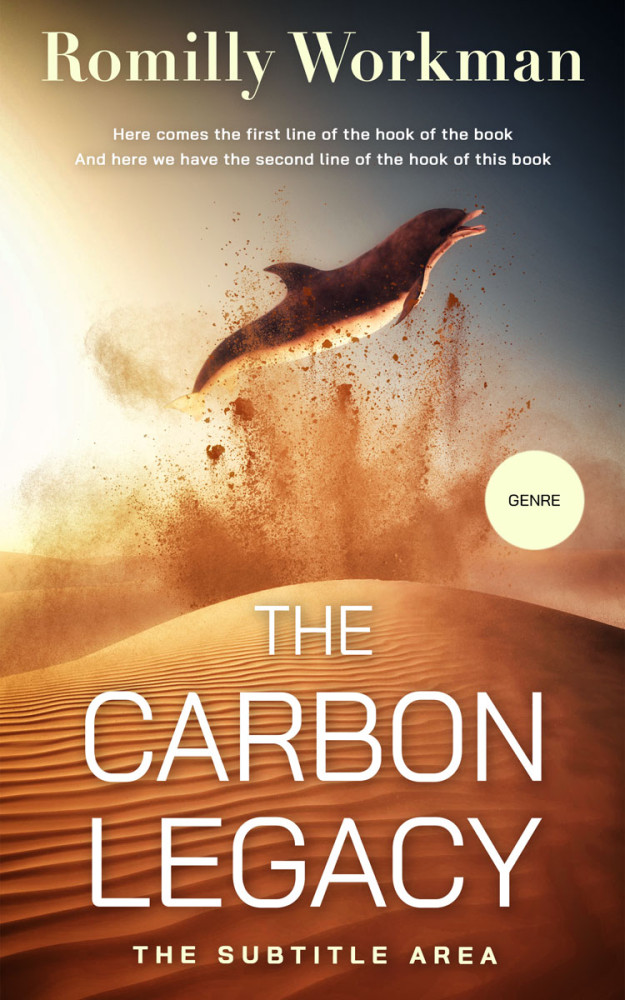 Front view of Santa Fe #10278 - Premade Science & Nature Book Cover