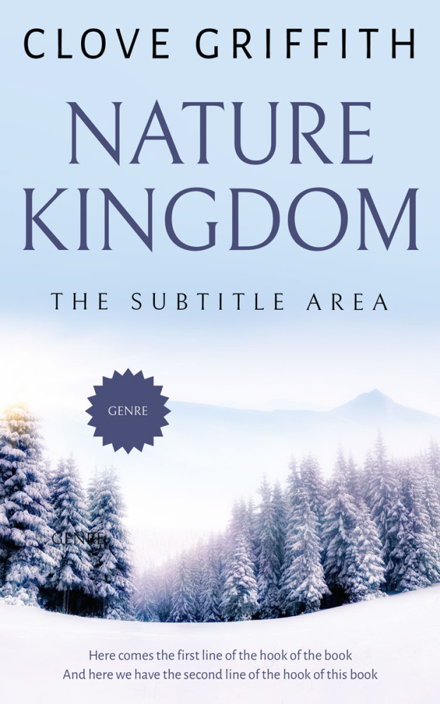 Front view of Link Water #10366 - Premade Travel Book Cover