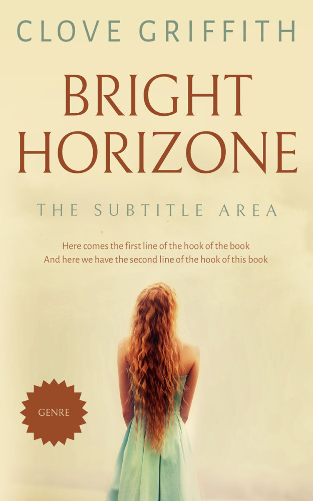 Front view of Raffia #10369 - Premade Romance Book Cover