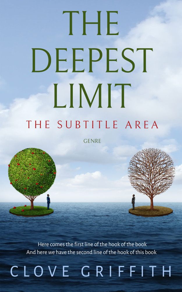 Front view of Periwinkle Gray #10395 - Premade Self-Improvement & Self-Help Book Cover