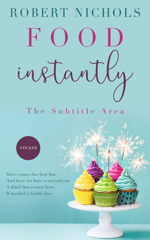 Front view of Sinbad #10445 - Premade Family & Parenting Book Cover