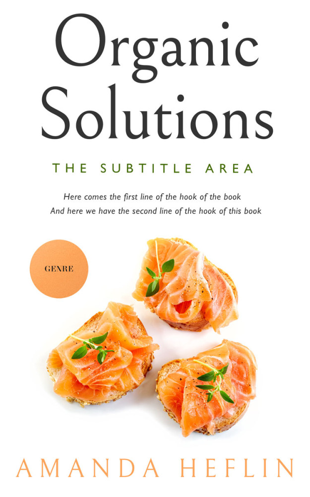 Front view of Jaffa #10536 - Premade Health & Dieting & Fitness Book Cover