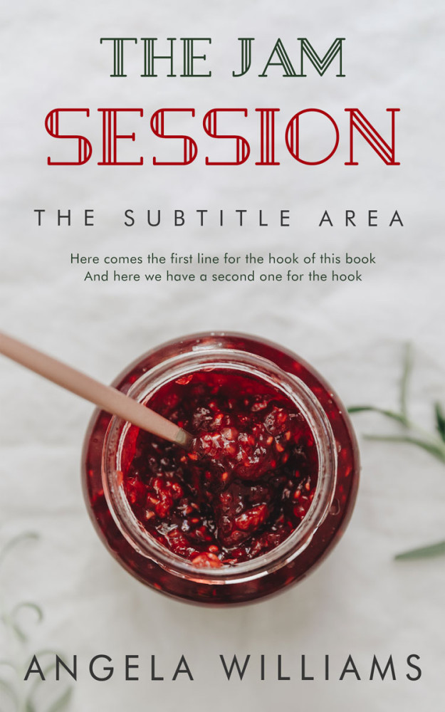 Front view of Cloud #10643 - Premade Cookbooks & Food & Wine Book Cover