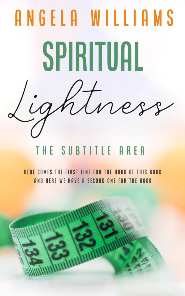 Front view of Amazon #10664 - Premade Health & Mind & Body Book Cover