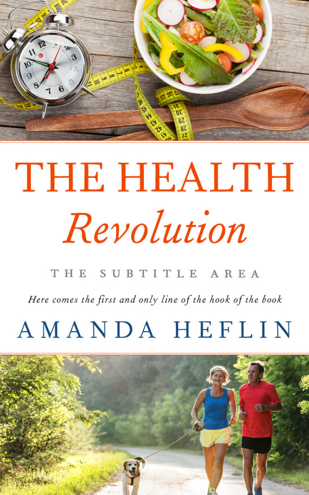 Front view of Barley Corn #10696 - Premade Health & Mind & Body Book Cover