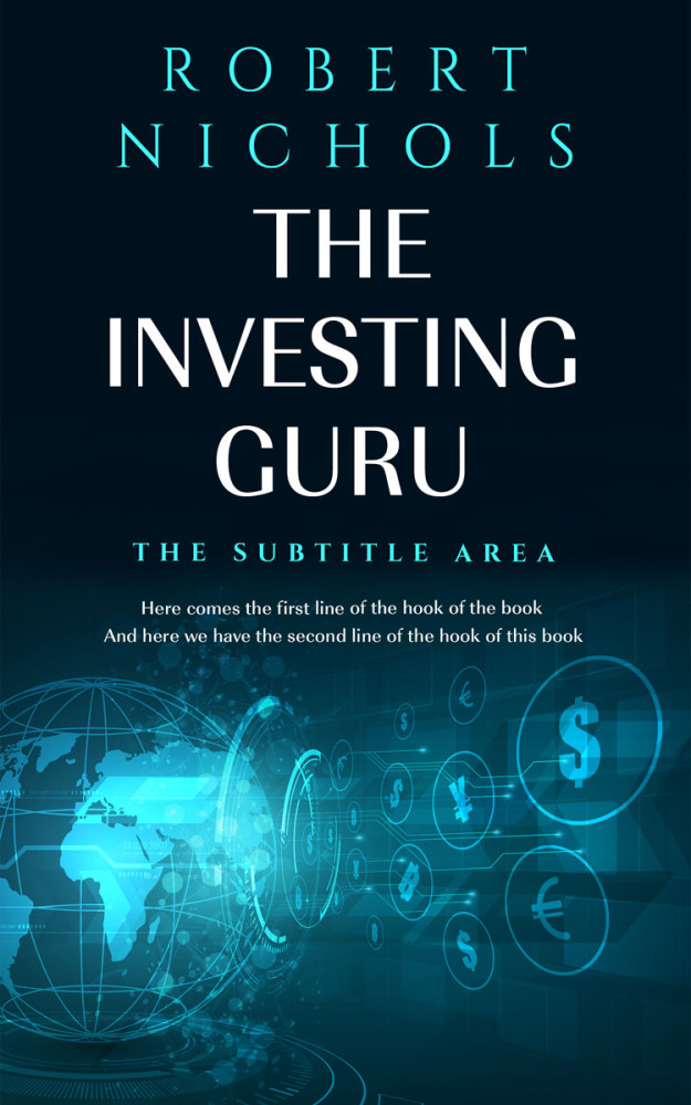 Front view of Black Pearl #10737 - Premade Business Book Cover