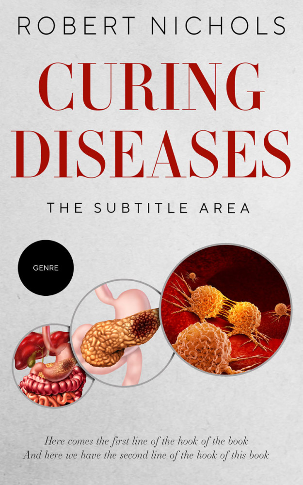 Front view of Alto #10756 - Premade Health & Mind & Body Book Cover