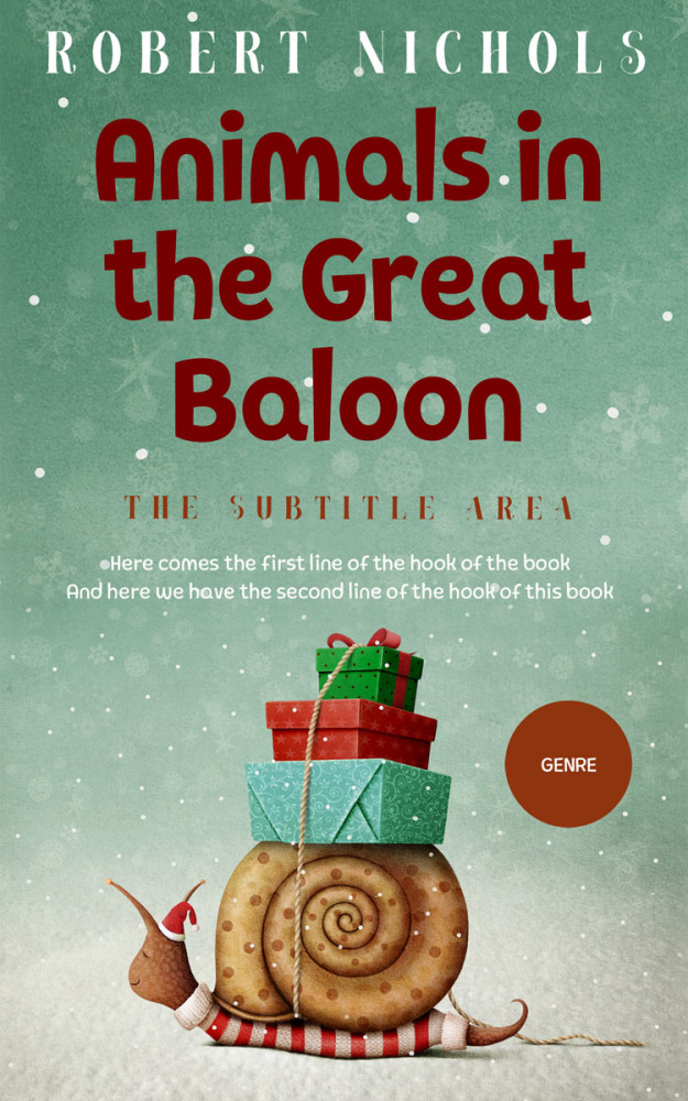 Front view of Bay Leaf #10789 - Premade Fantasy Book Cover