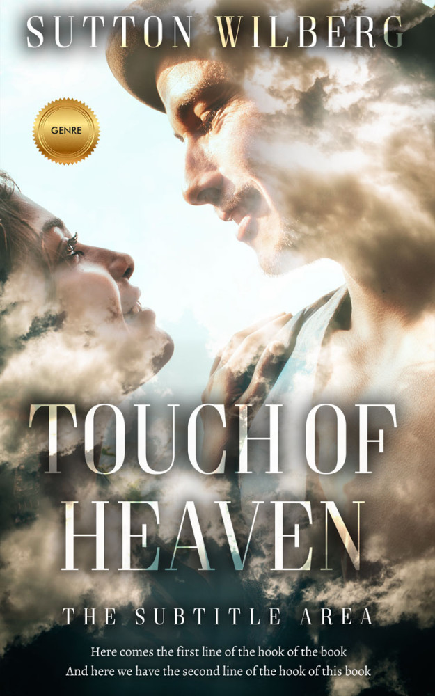 Front view of Sisal #10858 - Premade Erotica Book Cover