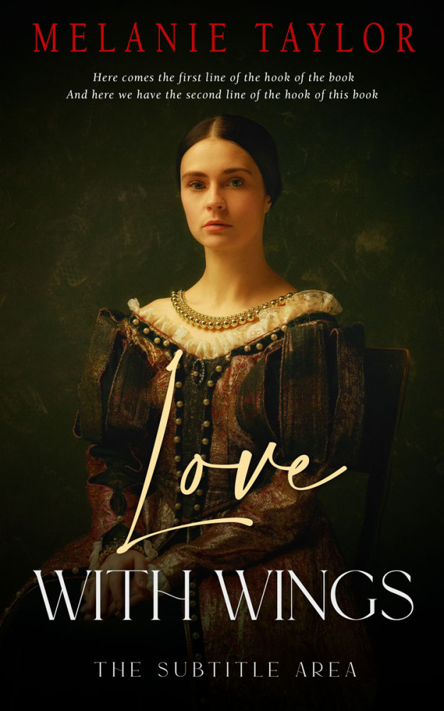 Front view of Eternity #10951 - Premade Romance Book Cover