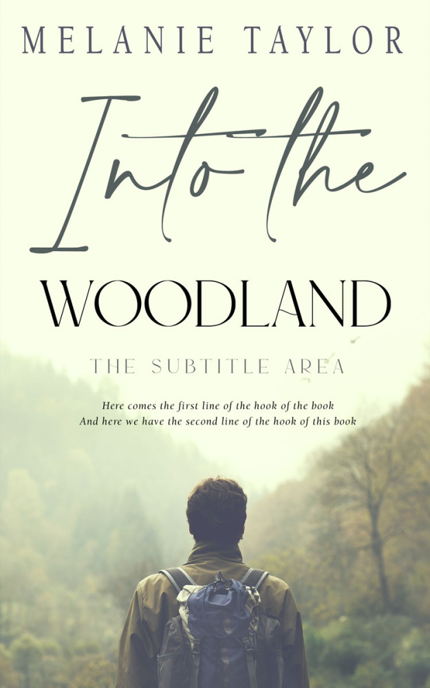 Front view of Beige #10960 - Premade Travel Book Cover