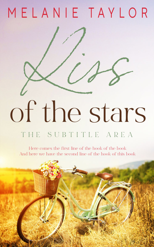 Front view of Pearl Bush #10978 - Premade Romance Book Cover