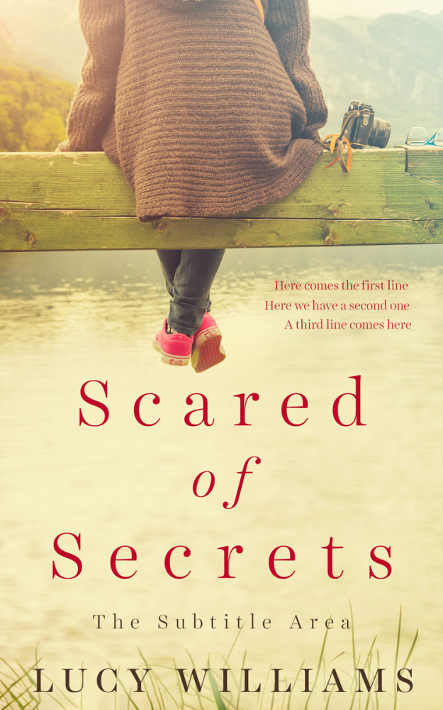 Front view of Chamois #11100 - Premade Romance Book Cover