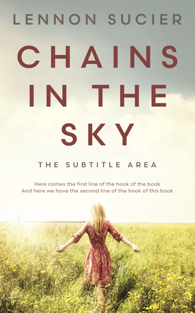 Front view of Moon Mist #11134 - Premade Health & Mind & Body Book Cover