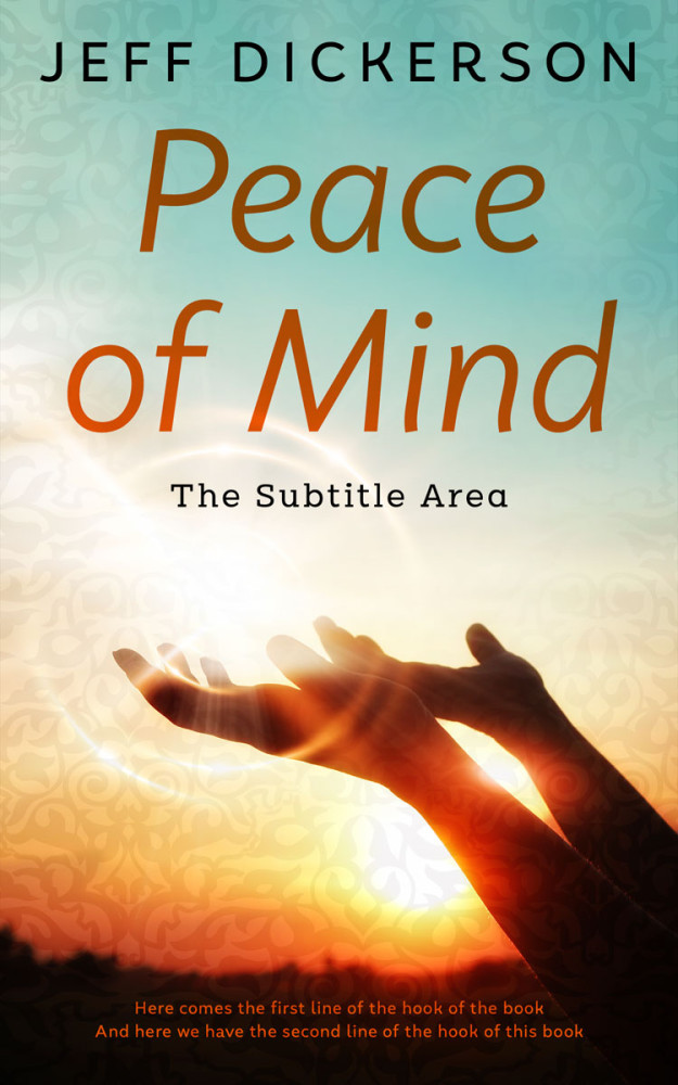 Front view of Tana #11166 - Premade Health & Mind & Body Book Cover