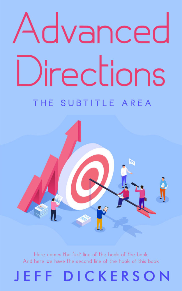 Front view of Sail #11211 - Premade Self-Improvement & Self-Help Book Cover