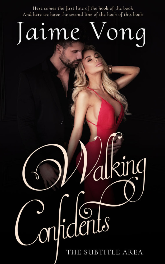 Front view of Eunry #11292 - Premade Erotica Book Cover