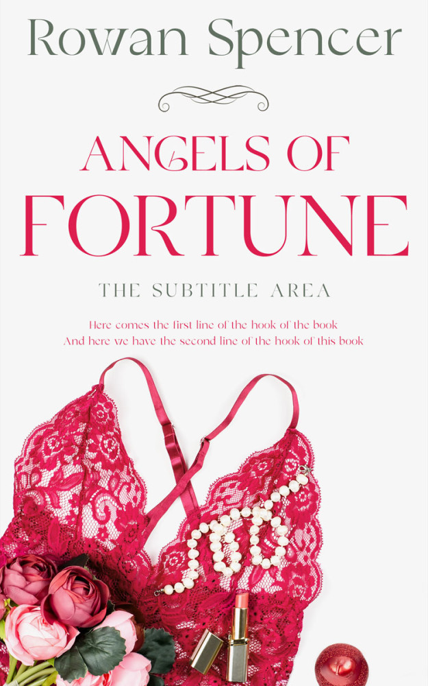 Front view of Ebb #11323 - Premade Erotica Book Cover