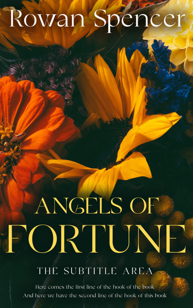 Front view of Ochre #11329 - Premade Romance Book Cover