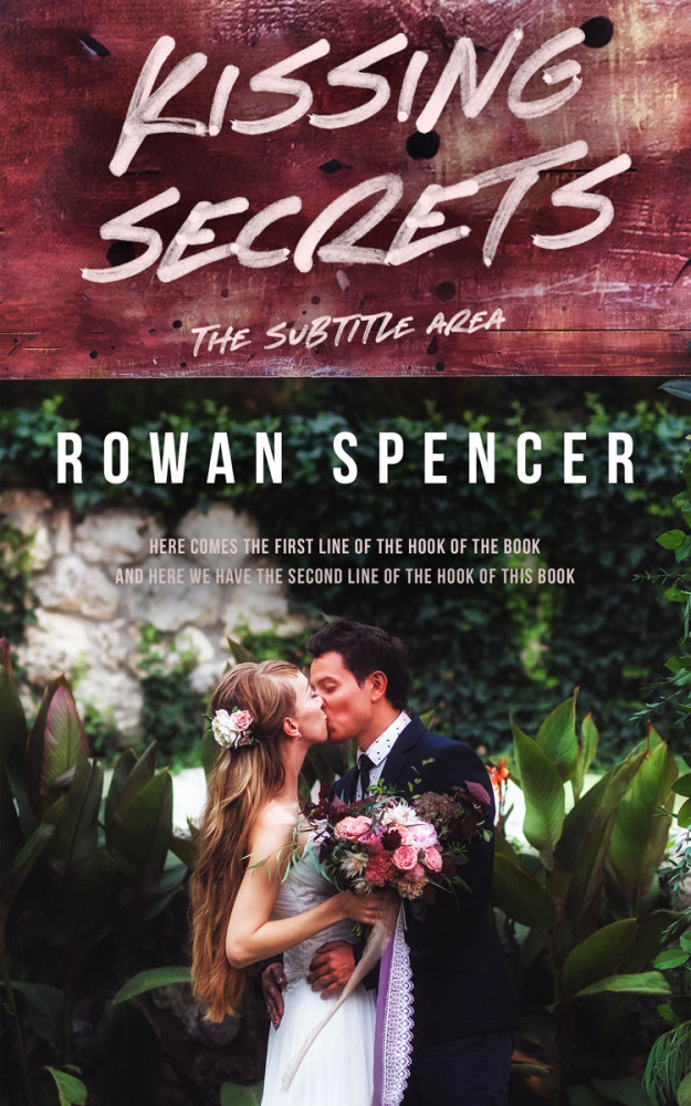 Front view of Cocoa Brown #11339 - Premade Romance Book Cover