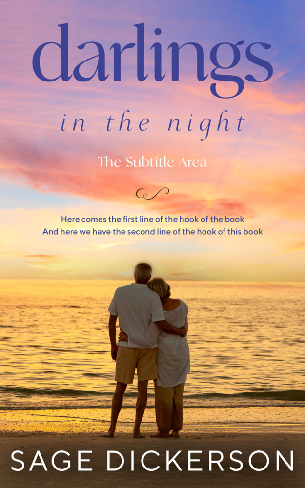 Front view of Calico #11373 - Premade Romance Book Cover