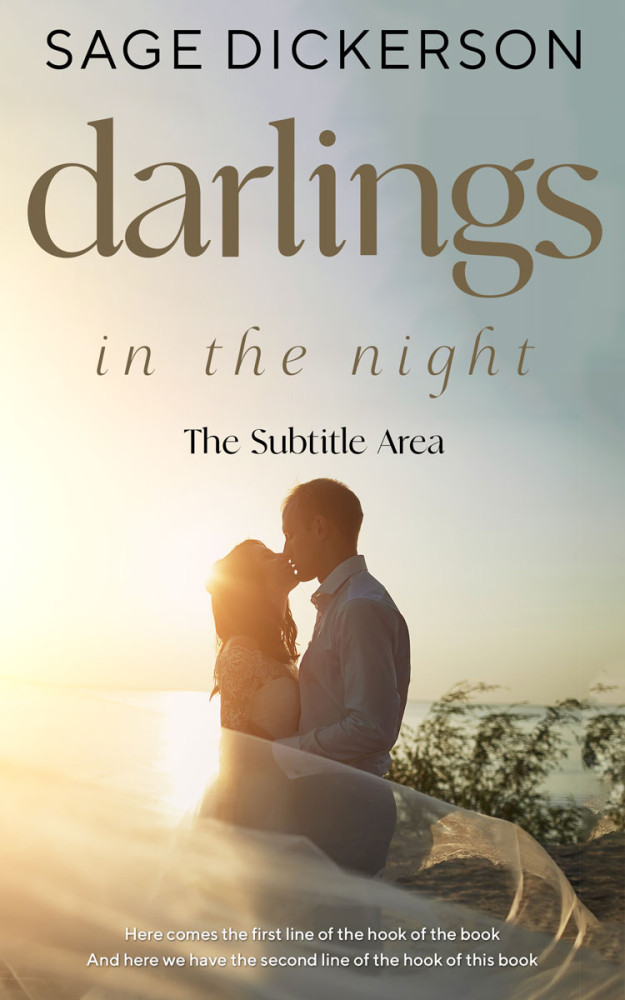 Front view of Sisal #11379 - Premade Romance Book Cover