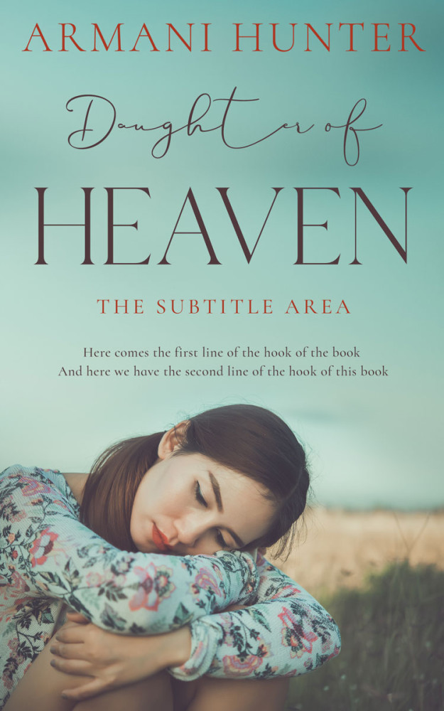 Front view of Shadow Green #11399 - Premade Romance Book Cover