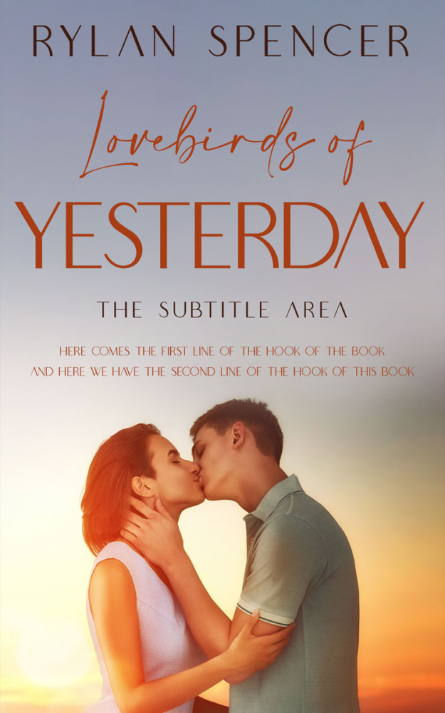 Front view of Tide #11408 - Premade Romance Book Cover