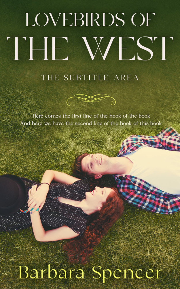 Front view of Woodland #11465 - Premade Romance Book Cover