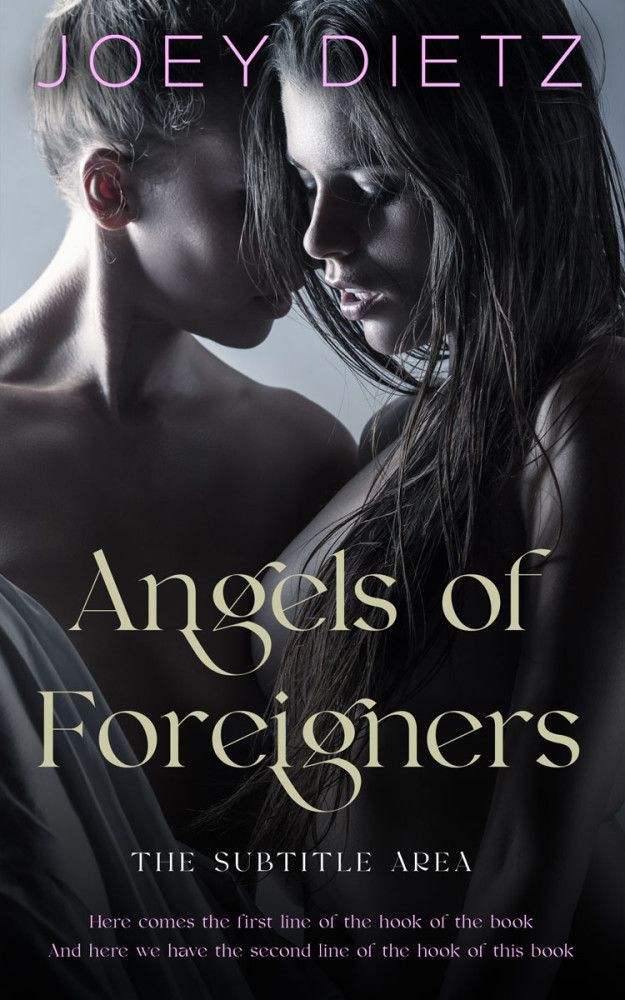 Front view of Shark #11490 - Premade Erotica Book Cover | BookCoverZone