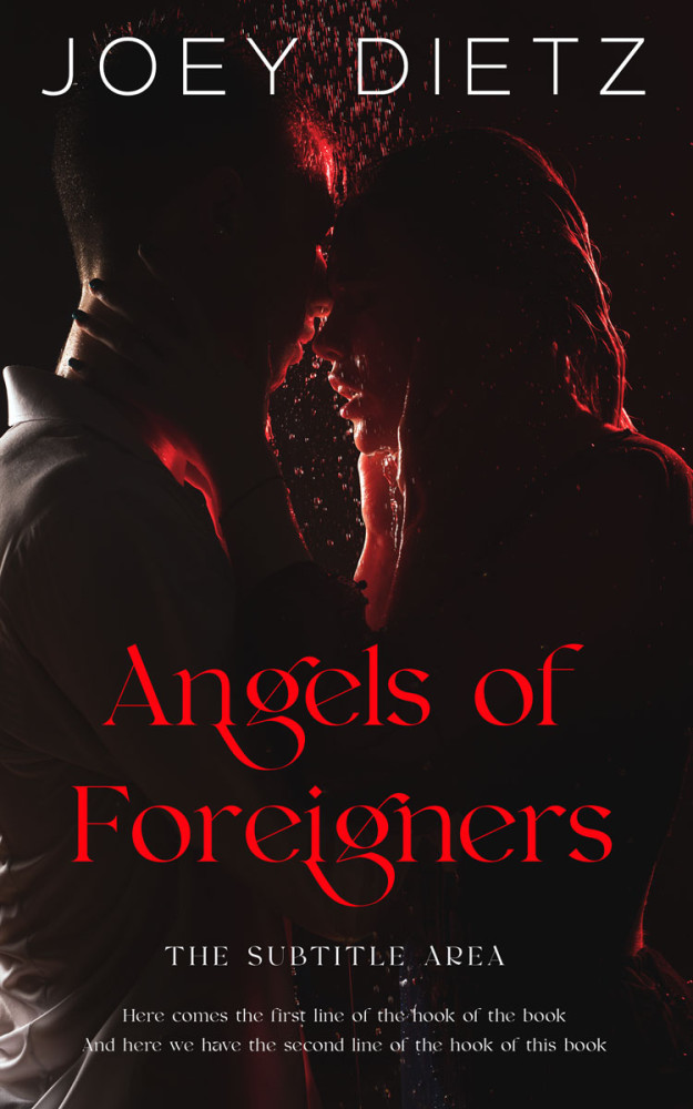 Front view of Cocoa Brown #11491 - Premade Erotica Book Cover