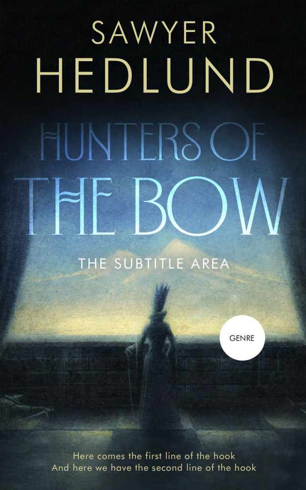 Front view of Rainee #11555 - Premade Fantasy Book Cover