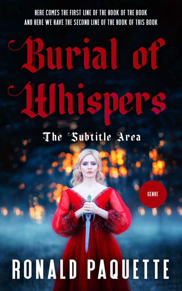 Front view of Fuzzy Wuzzy Brown #11615 - Premade Fantasy Book Cover