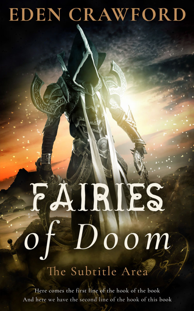 Front view of Pavlova #11681 - Premade Fantasy Book Cover