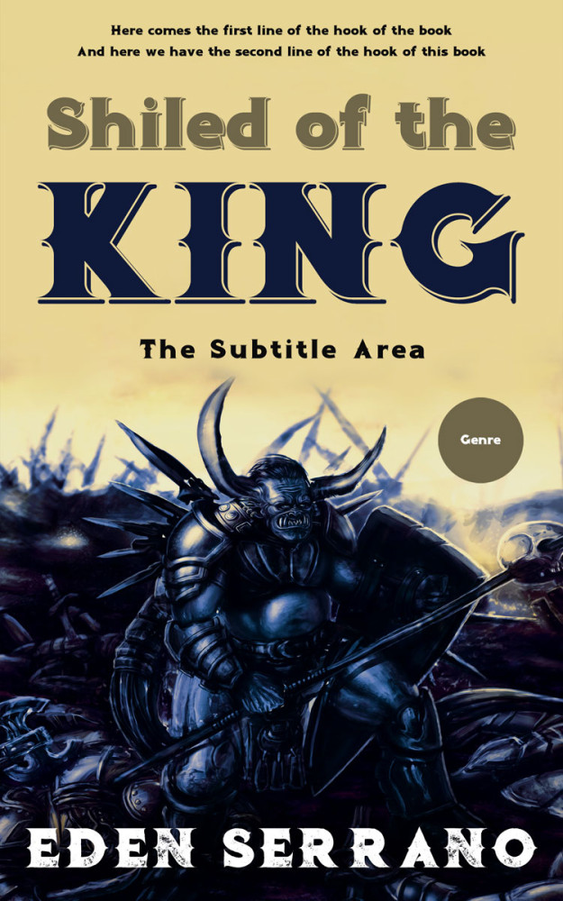 Front view of Mirage #11720 - Premade Apocalyptica Book Cover