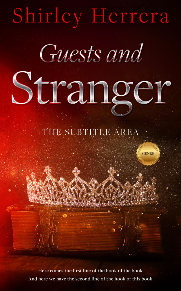 Front view of Mojo #11765 - Premade Fantasy Book Cover