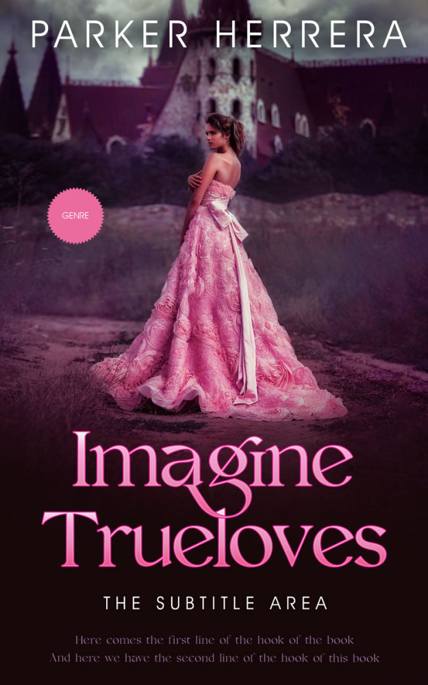 Front view of Gondola #11786 - Premade Fantasy Book Cover