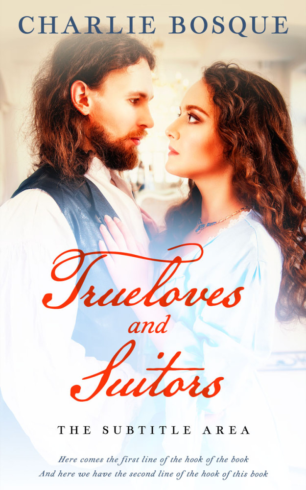 Front view of Pearl Bush #11796 - Premade Historical Book Cover