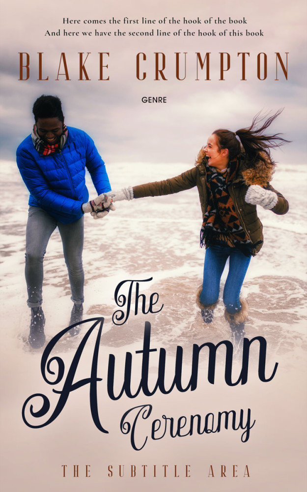 Front view of Wafer #11840 - Premade Romance Book Cover