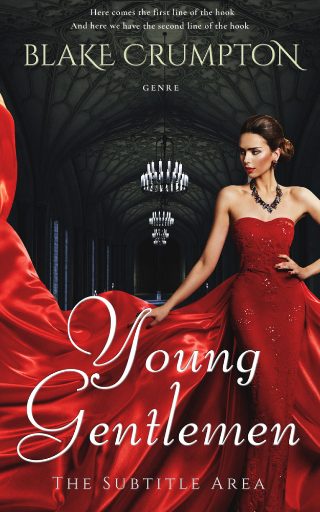 Front view of Cocoa Brown #11848 - Premade Fantasy Book Cover