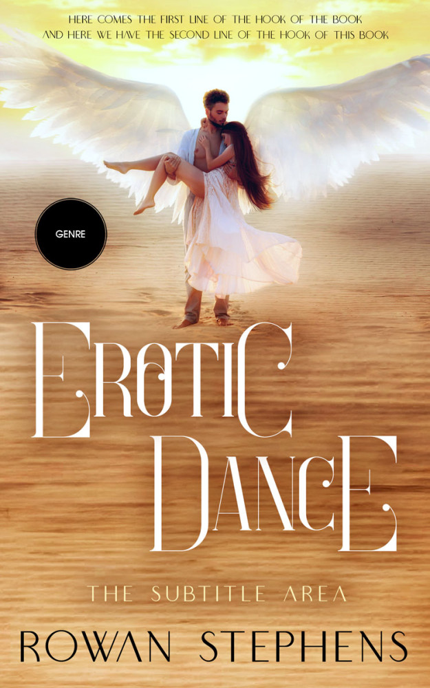 Front view of Twine #11955 - Premade Erotica Book Cover