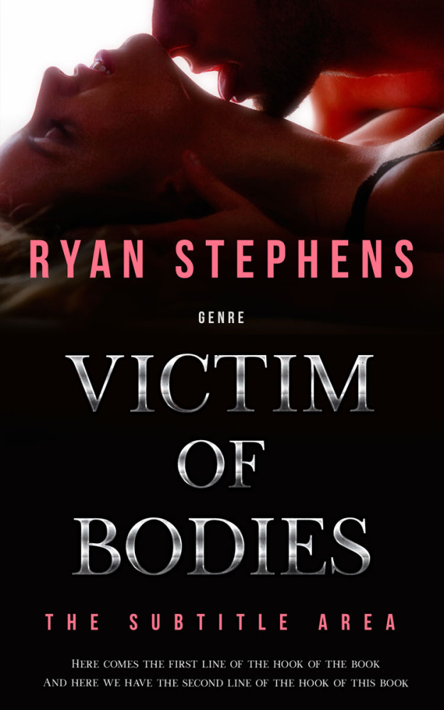 Front view of Asphalt #11968 - Premade Erotica Book Cover